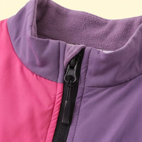 Boys Multicolour Colorblocked Sleeveless Jacket Coats & Jackets