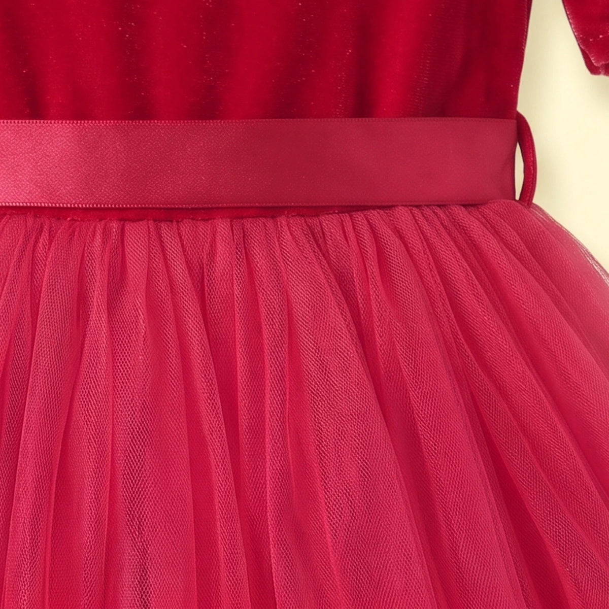 Girls Pink Solid Short Sleeve High-Low Party Dress Party Dresses