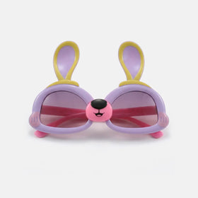 Girls Purple Bunny Shaped Sunglasses Sunglasses