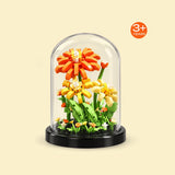 INCLUD Flame Flower Building Set with Dust Cover