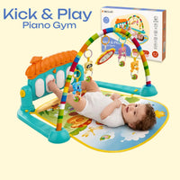 Kick & Play Piano Gym - Baby Activity Mat Suitable For 0-3Y Trending Accessories