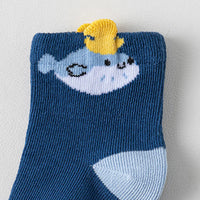 Pack of 3 Boys Multicolour Jacquard Ankle Length Socks Socks