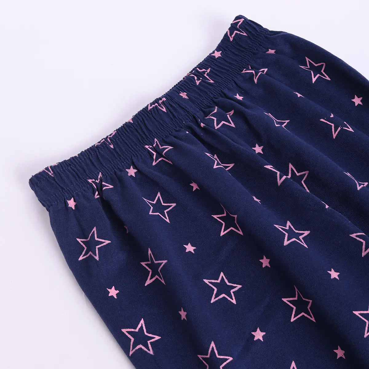 Girls Pink Graphic Printed Short Sleeve T-shirts With Elasticated Legging Sets Sets