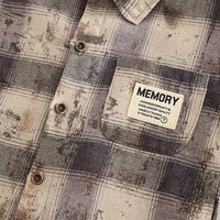 Boys Beige Checked Shirt With T-Shirt & Denim Pants Set Sets