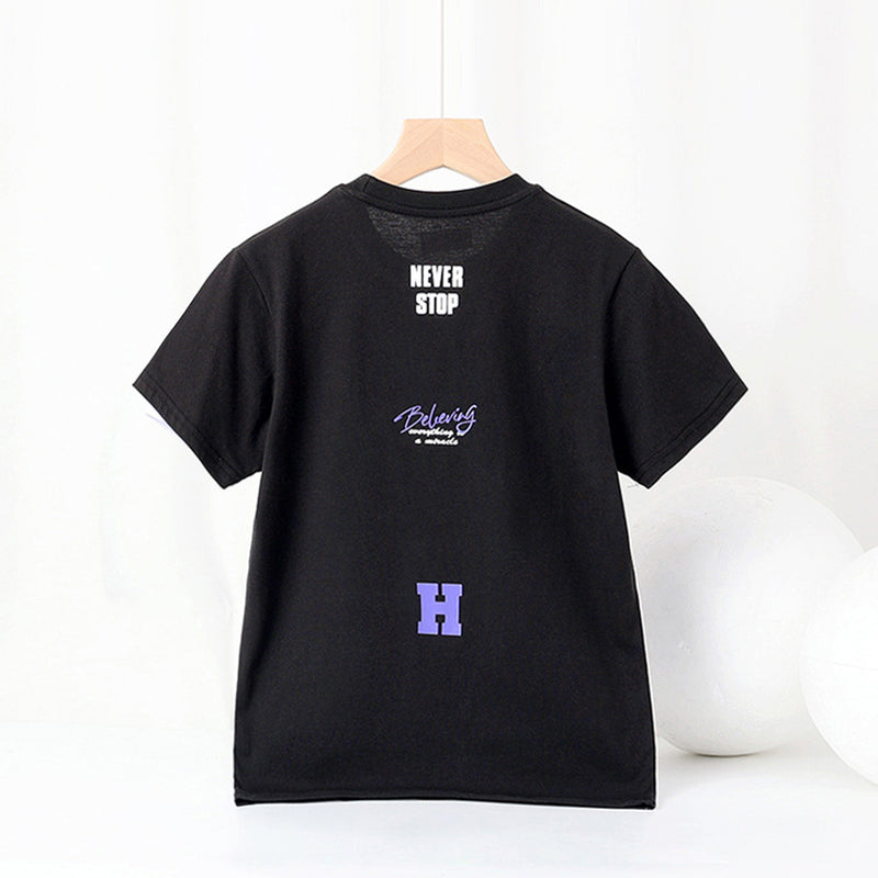 Boys Printed Short Sleeves T-Shirt Tshirts   