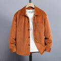 Boys Brown Textured Long Sleeves Winter Shirts Shirts Brown 7-8 Y