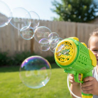 Kids Green Bubble Blaster Gun Trending Accessories