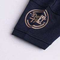 Boys Navy Blue Graphics Short Sleeve T-Shirt With Shorts Sets 2 pc. Sets