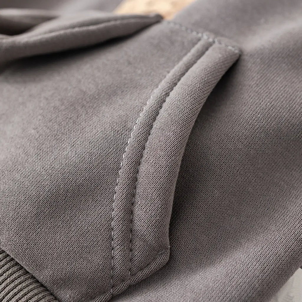 Boys Grey Jacket With Regular Sweatshirt And Trouser Sets 3 pc. Sets