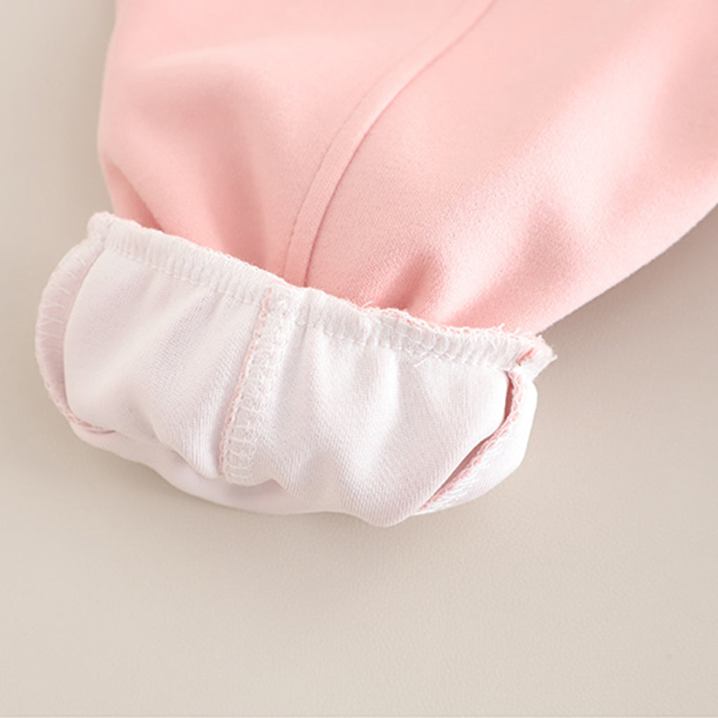 Girls Pink Embroidered Sweatshirt With Pants Set 2 pc. Sets