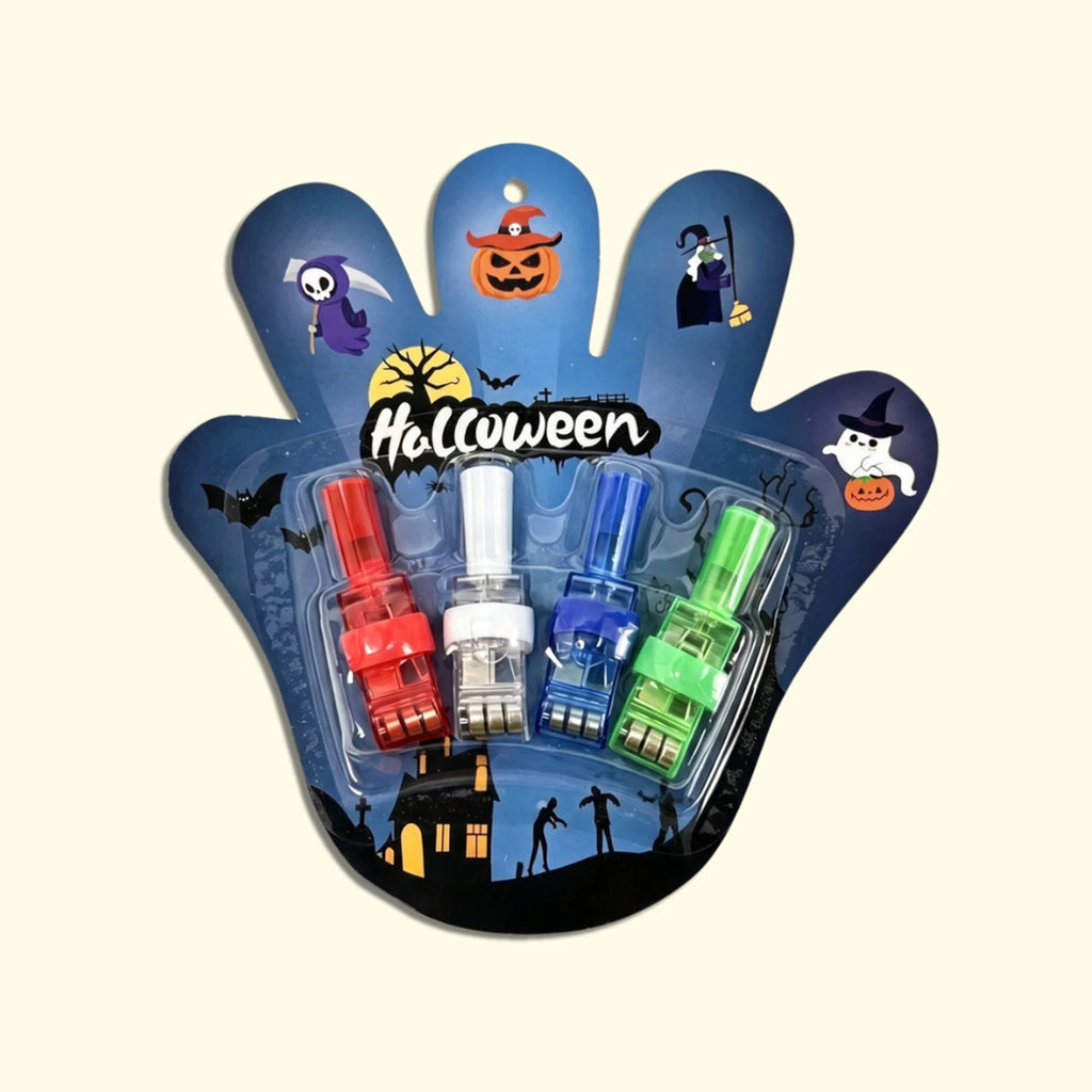 Halloween Finger Projection Lights - LED Projector for Kids Trending Accessories Multicolor Onesize