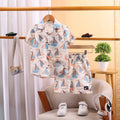 Boys Blue Boat Graphics Short Sleeve Shirt With Elasticated Shorts Sets 2 pc. Sets Blue 3-4 Y