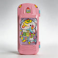 Car Lock Pencil Box with Pinball Game in Pink Color for Girls Trending Accessories Pink Onesize