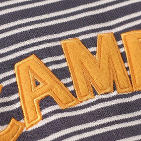 Boys Grey Striped Long Sleeve Sweatshirt Sweatshirts & Hoodies