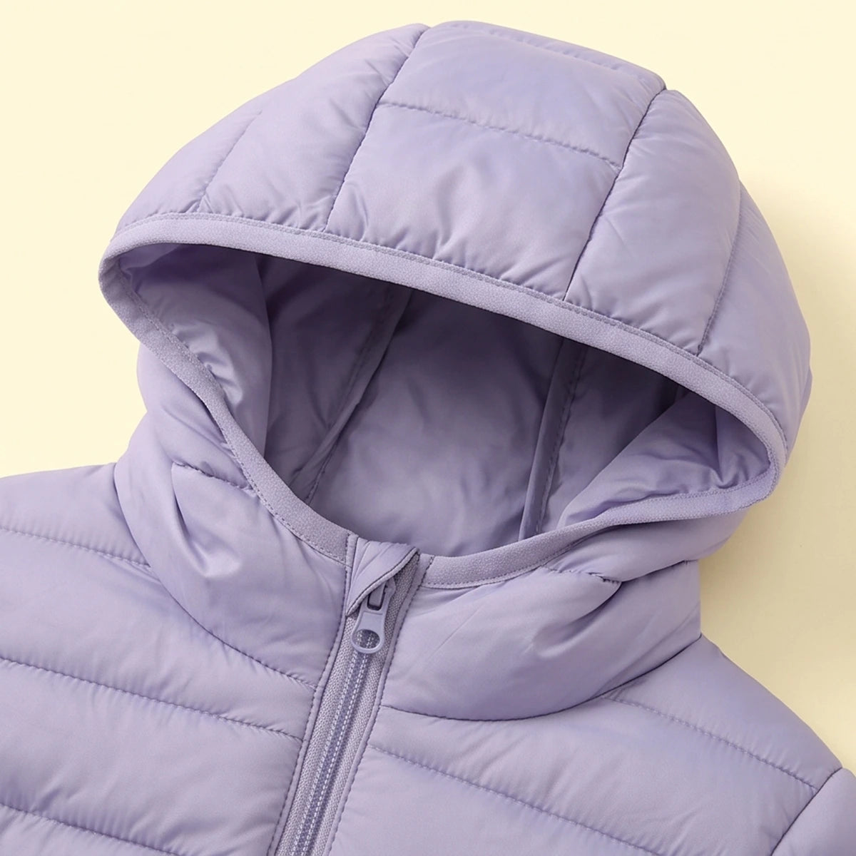 Girls Purple Hooded Quilted Puffer Jacket Coats & Jackets