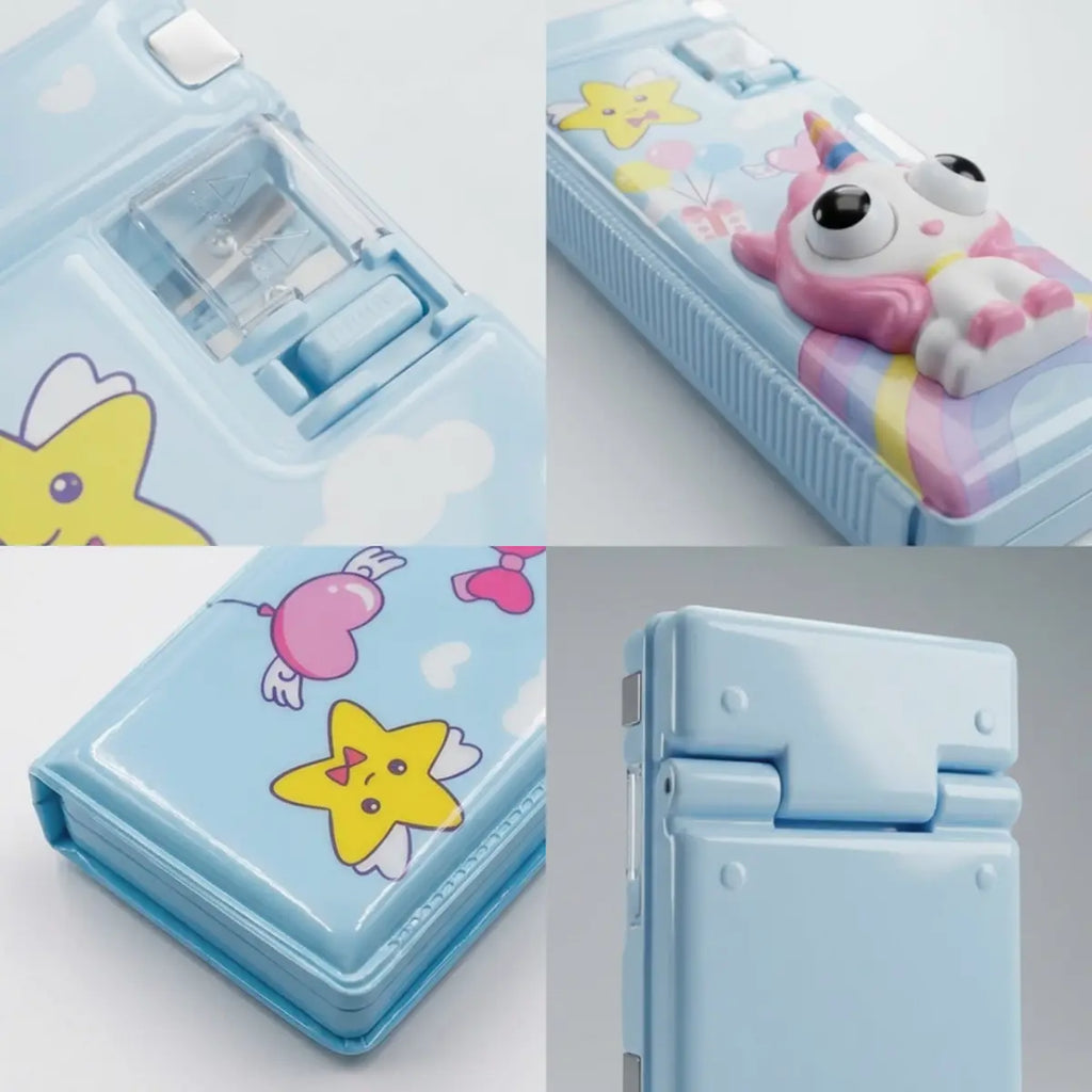 Kids Unicorn Pencil Pouch Organizer with Zipper Trending Accessories