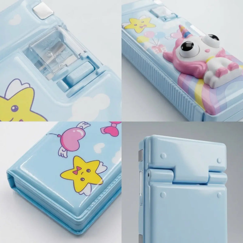 Kids Unicorn Pencil Pouch Organizer with Zipper Trending Accessories