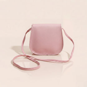 Girls Pink Bunny Applique Sling Bag Sling Bags