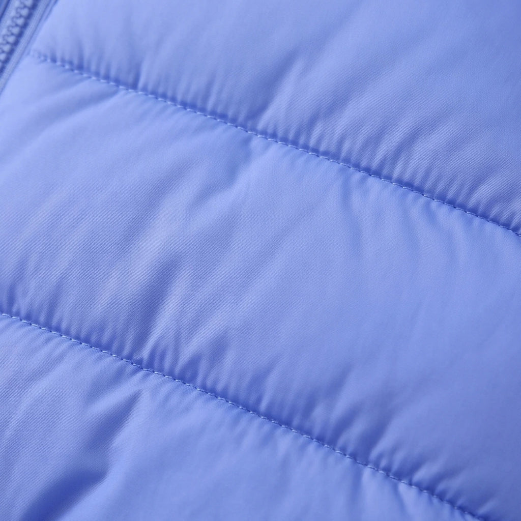Boys Blue Hooded Quilted Puffer Jacket Coats & Jackets
