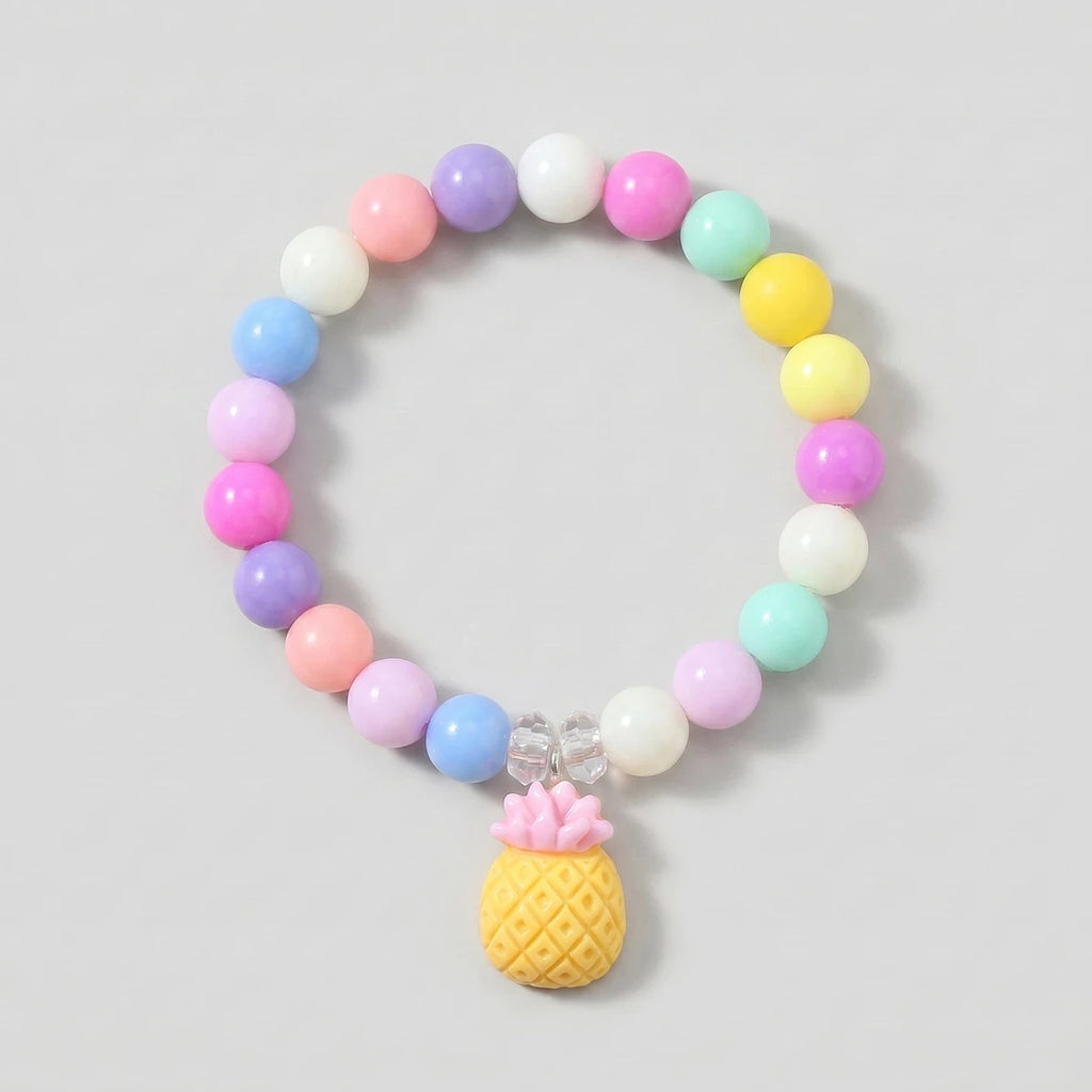 Pack Of 8 Girls Multicolour Beads Bracelet Sets Bracelet
