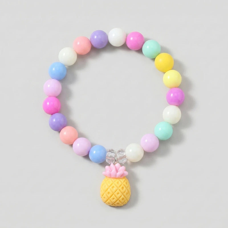 Pack Of 8 Girls Multicolour Beads Bracelet Sets Bracelet
