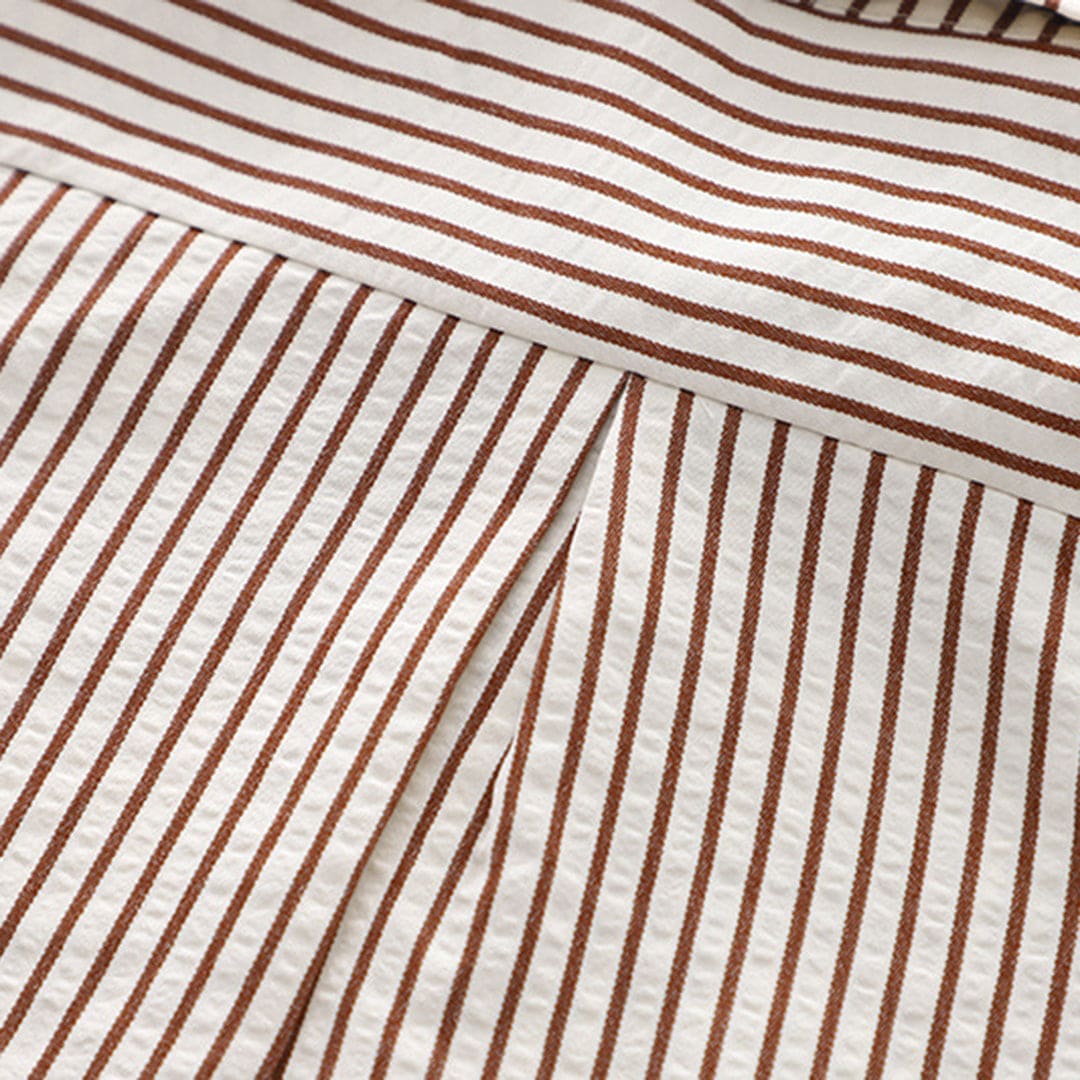 Boys Striped Shirt with Waistcoat & Shorts Set 3 pc. Sets   