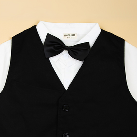Boys White Shirt & Suspender Pants Sets Partywear Gift Hamper Sets