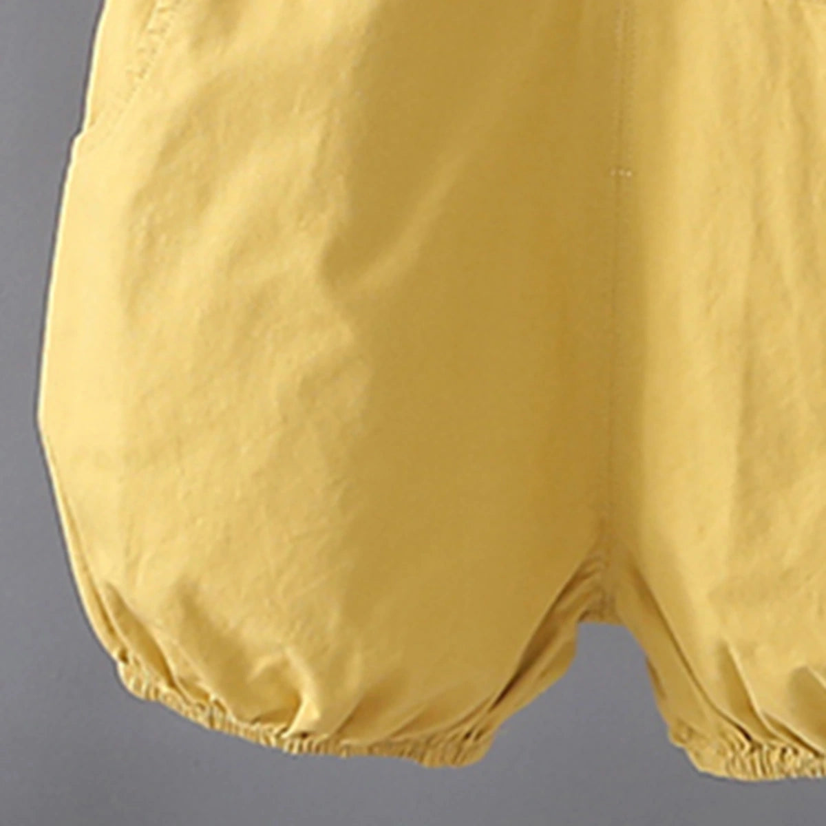 Girls Yellow Embroidered Dungaree With Puppy Print T-Shirt Set Sets