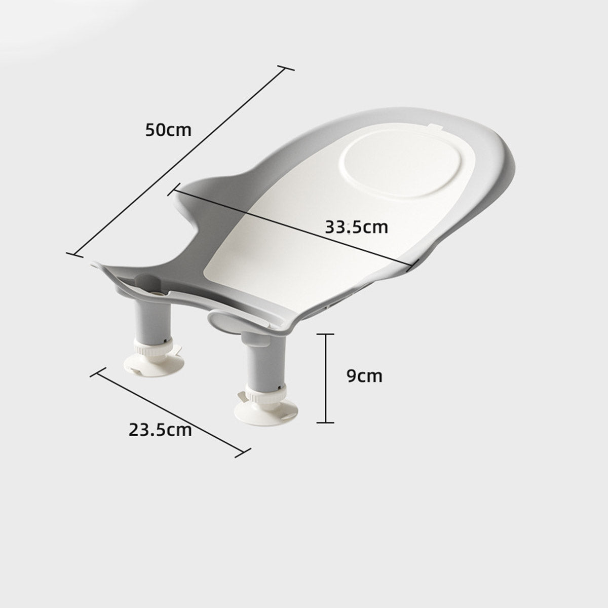 Baby Grey Foldable Wash Basin Trending Accessories
