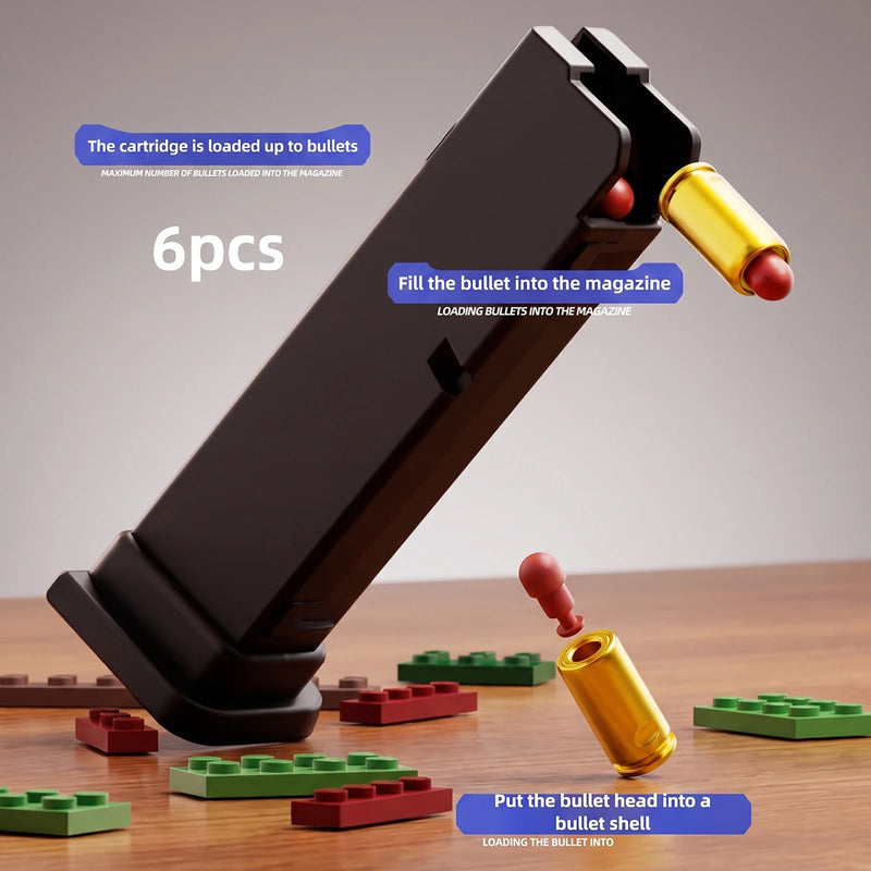 Block Blaster Builder -Soft bullet toy gun Trending Accessories