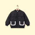 Girls Black Embroidered Long Sleeve Jacket Coats & Jackets Black 2-3 Y