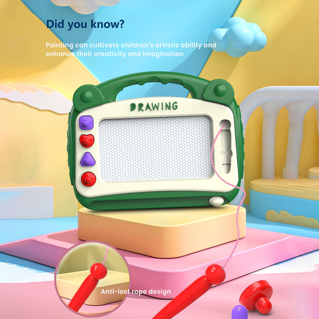 Kids Green Magnetic Erasable Drawing Board Trending Accessories