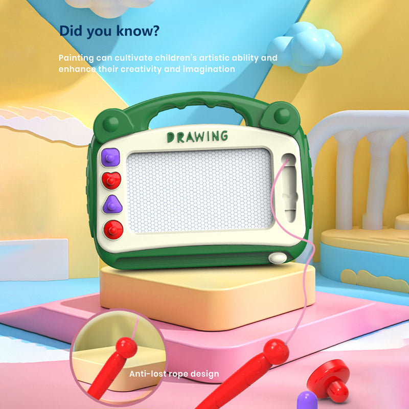 Kids Green Magnetic Erasable Drawing Board Trending Accessories