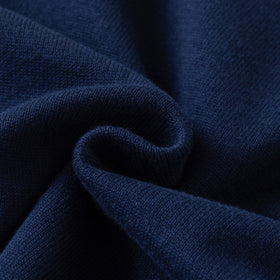Boys Navy Blue Cardigan With Self-Design Car Patterns Sweaters & Cardigans