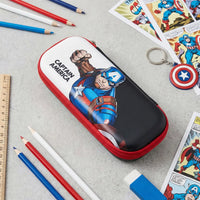 Captain America Superhero Hard Case Pencil Pouch for Kids Trending Accessories