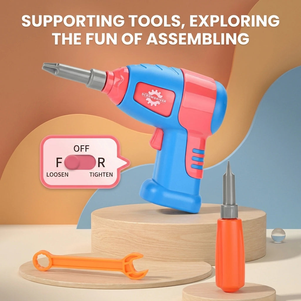 Unisex Blue Drill & Doodle Builder Trending Accessories