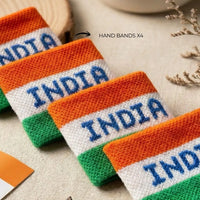Kids India Republic Day 6-Piece Wristband & Hair Clip Set Trending Accessories