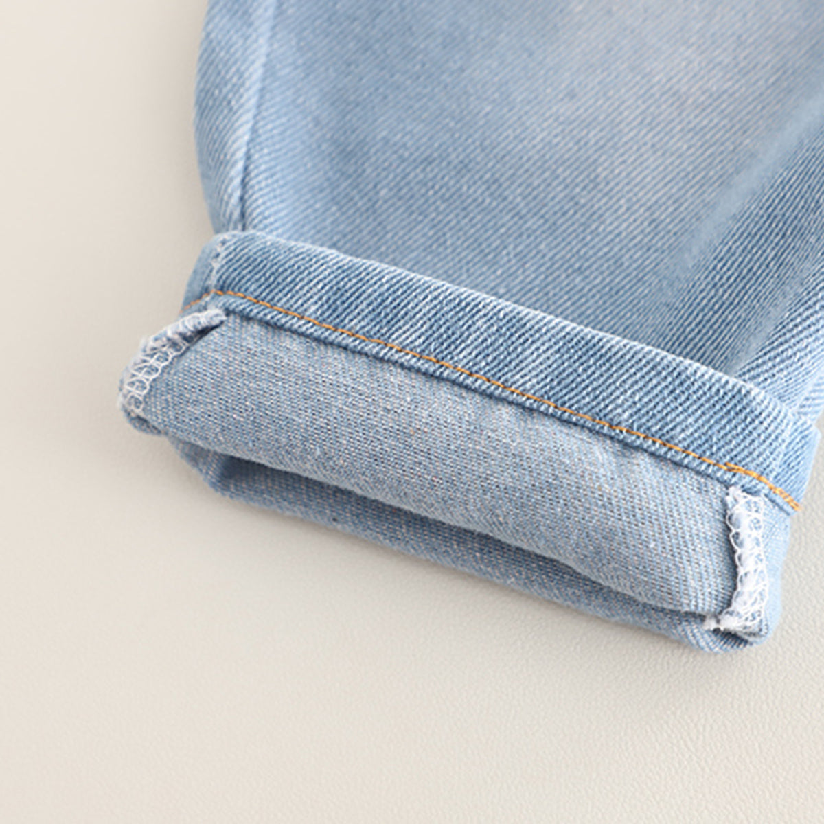 Boys Beige Spider Printed Winter Sweatshirt With Denim Pants Set 2 pc. Sets