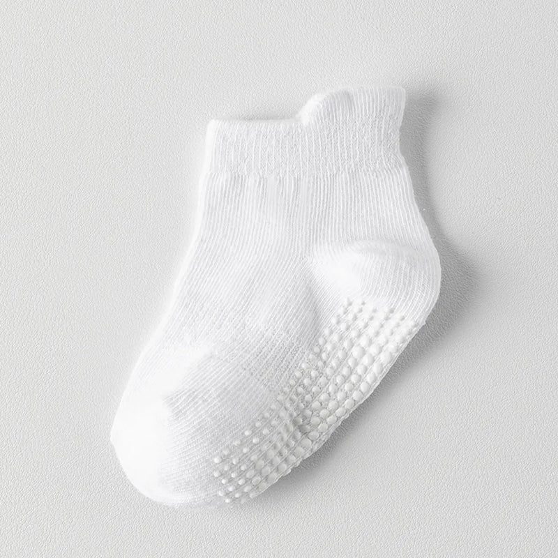 Pack of 6 Multicolour Anti-Slip Ankle Length Socks Socks