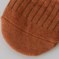 Pack of 5 Boys Multicolour Ribbed Knit Cotton Shoe Liner Socks Socks