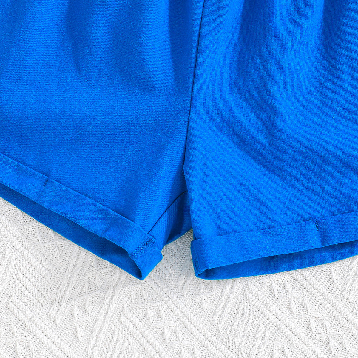 Girls Long Sleeves Shirt With Blue Camisole Top And Shorts Set 3 pc. Sets