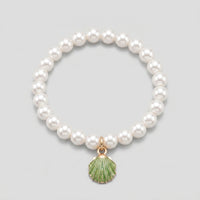 Pack Of 5 Girls Multicolour Charm Pearl Beads Bracelet Sets Bracelet