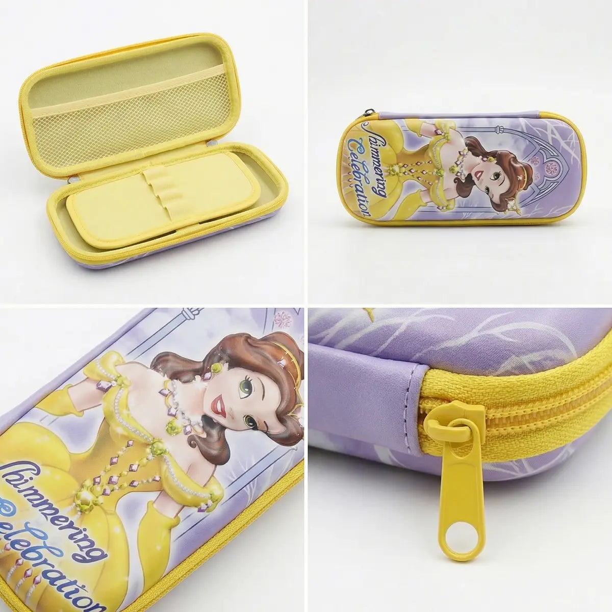 Princess Hard Case Pencil Pouch for Girls Trending Accessories