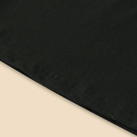 Boys Black Typographic Printed Short Sleeve T-Shirt With Elasticated Shorts Set 2 pc. Sets
