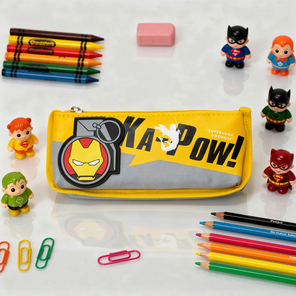 Iron Man Superhero Pencil Pouch with Zipper Trending Accessories