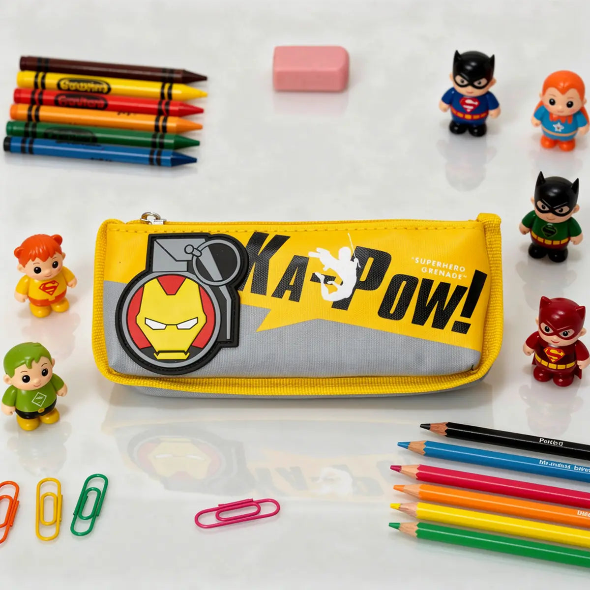 Iron Man Superhero Pencil Pouch with Zipper Trending Accessories