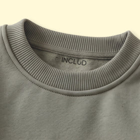 Boys Sage Green Typographic Long Sleeve Sweatshirt Sweatshirts & Hoodies