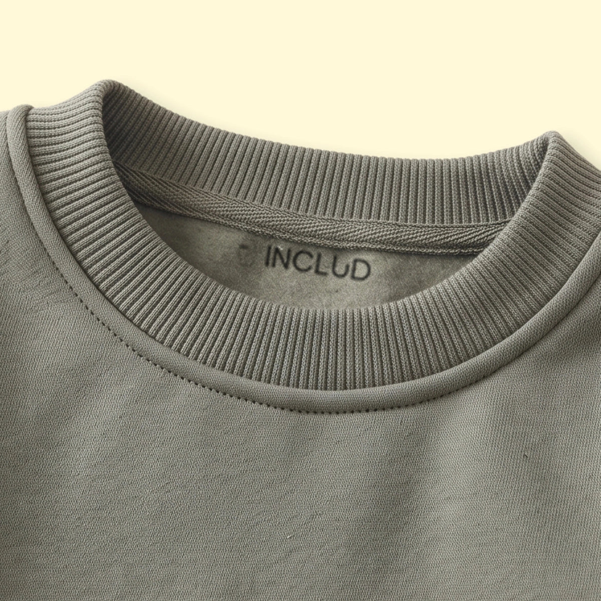 Boys Sage Green Typographic Long Sleeve Sweatshirt Sweatshirts & Hoodies