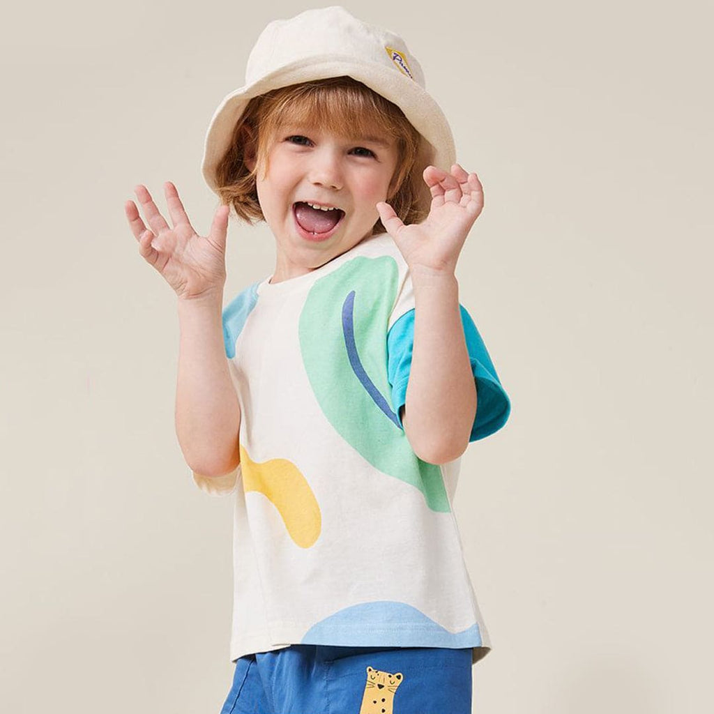 Boys Printed Oversized T-shirt Tshirts   