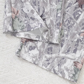 Girls White Sleeveless Tank Top with Leaf Printed Wide Leg Pants Sets Sets